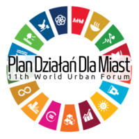 Logo Programu Plan Działań dla Miast